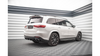 Splitter Mercedes-Benz GLS X167 Rear Central with Diffuser Gloss Black