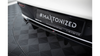 Splitter Mercedes-Benz GLE 43 Coupe C292 Rear Central with Diffuser
