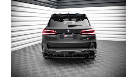 Dyfuzor BMW X5 F95 M-Pack Tył Street Pro Black-Red