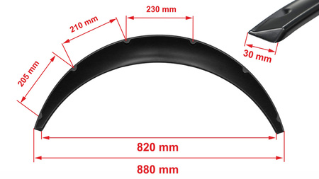 Poszerzenia uniwersalne nadkola