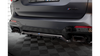 Splitter BMW X3 G01 Facelift M-Pack Tył Środkowy z Dyfuzorem Gloss Black