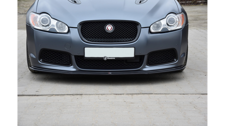 Splitter Jaguar XF- R Front v.1 Gloss Black
