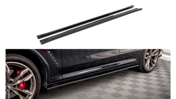 Diffuser BMW X3 G01 M-Pack Side Skirts v.1 Gloss Black