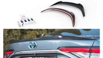 Spoiler Cap Toyota Corolla XII Gloss Black