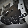 Handbrake Mounting Plate drilled BMW E46 Fluo