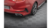 Splitter Kia ProCeed I GT GT-Line Tył Boczne Gloss Black