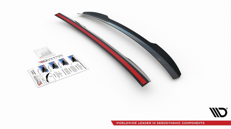 Spoiler Cap Audi A7 C8 Gloss Black