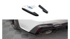 Splitter Audi RS6 RS7 C8 Rear Side v.2 Gloss Black