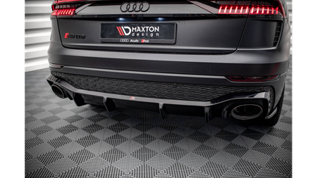 Diffuser Audi RSQ8 4M Rear Valance Gloss Black