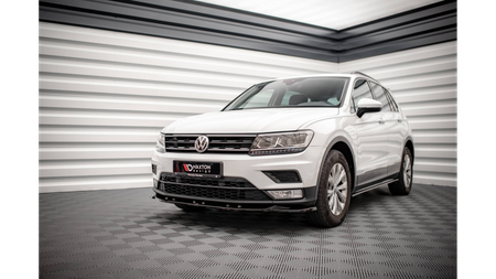 Splitter Volkswagen Tiguan II przód Gloss Black