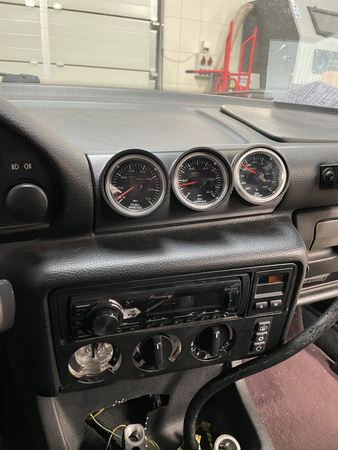 Gauges adapter BMW 3 E36 3x 52mm Vent