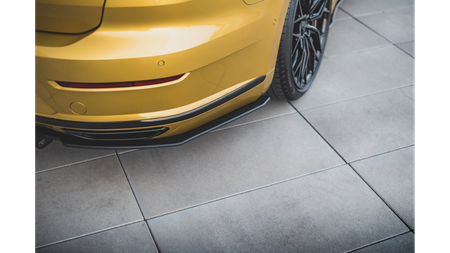 Diffuser Volkswagen Arteon R-Line Rear Valance + Flaps Black Racing Durability