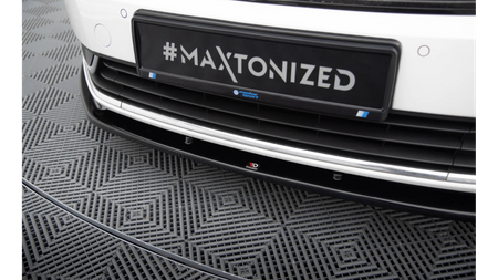 Splitter Volkswagen Passat B7 Front v.2
