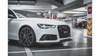 Splitter Audi RS6 C7 przód v.4 Gloss Black