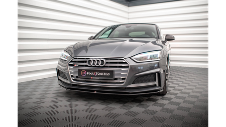 Splitter Audi A5 F5 S-Line Front v.2 Gloss Black