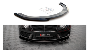 Splitter Bentley Continental GT II V8 S Front v.1 Gloss Black