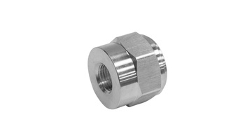 Nypel żeński 1/8NPT do wspawania (aluminiowy)