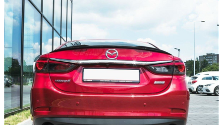 Spoiler Mazda 6 III Facelift Rear Gloss Black