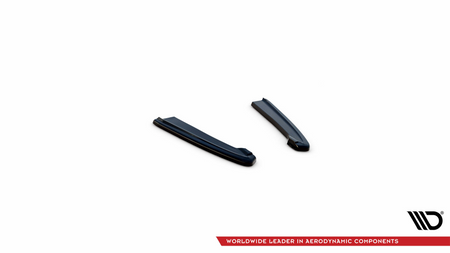 Splitter Audi RS4 B9 Avant Tył Boczne Gloss Black