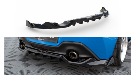 Splitter Toyota GR86 Rear Central with Diffuser v.3