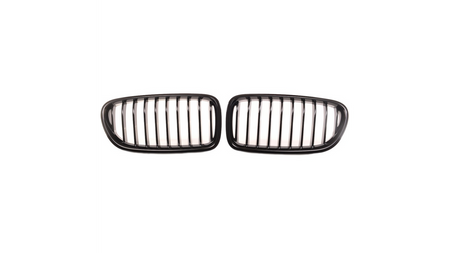 Grill BMW 5 F10 F11 Single Line Gloss Black