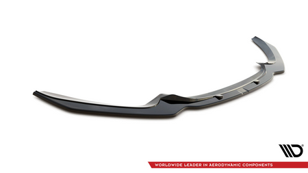 FRONT SPLITTER V.1 BMW 1 F20/F21 M-Power FACELIFT Gloss Black