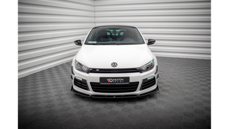 Splitter Volkswagen Scirocco III R Front v.3 + flaps