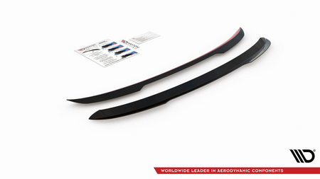 Spoiler Cap Renault Clio V Gloss Black