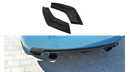 Splitter Subaru Impreza III WRX STI Rear Side Gloss Black