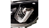 Lights Volkswagen Golf VI Front DRL Black