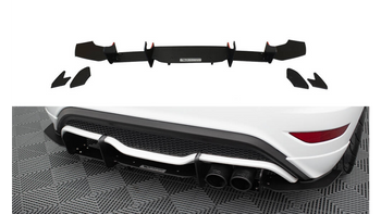 Diffuser Ford Fiesta VII ST Facelift Rear v.2