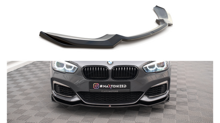 FRONT SPLITTER V.2 BMW 1 F20/F21 M-Power Gloss Black