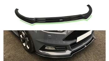 Splitter Ford Focus II STI Facelift Front v.3 Gloss Black