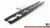 Diffuser Ford Focus III RS Side Skirts Racing Black