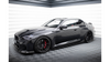 Zestaw splitterów BMW 2 G87 M-Pack Carbon