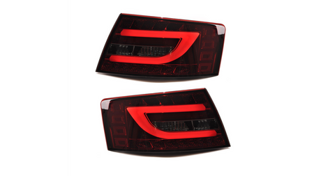 Lights Audi A6 C6 Rear LED Red-Smoke