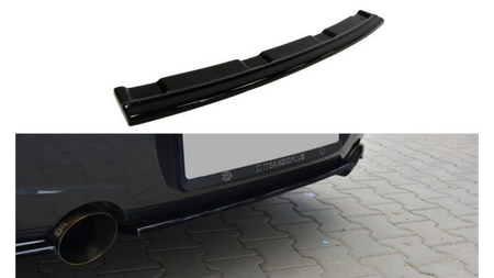 Splitter BMW 1 F20 Rear Central without Diffuser M-Power Gloss Black