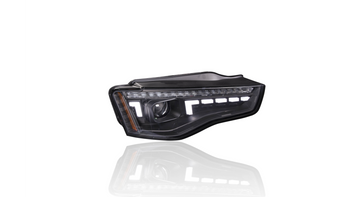 Lights Audi A5 8T Facelift HID Black