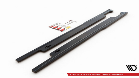Diffuser Honda Accord VII Type-S Side Skirts v.2 Gloss Black