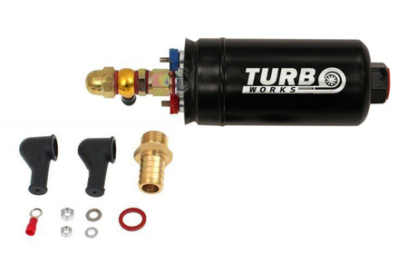 TurboWorks Fuel Pump 044 300lph + Mounting kit Black