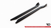 Diffuser Porsche 911 Turbo S 992 Side Skirts Gloss Black