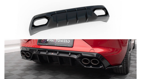 Diffuser Cupra Leon Rear Valance Gloss Black