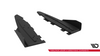 Splitter Ford Mustang VI GT Tył Boczne Street Pro Black + Gloss Flaps