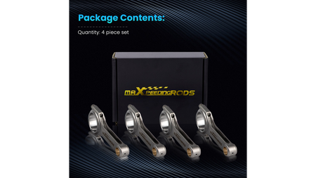 Forged conncting rods Mazda MX5 MX-5 Miata B6 BP 1.6 1.8 133mm Maxpeedingrods