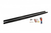 Side Skirts Diffusers Audi RS6 C6 - Gloss Black