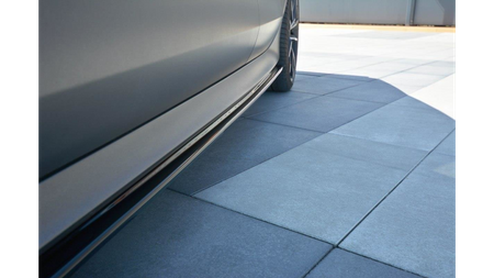 Dokładka Audi RS7 C7 Facelift Progi v.1 Gloss Black