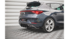 Dokładka Seat Leon FR IV Zderzak Tył + Flaps Black-Red Racing Durability
