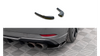 Splitter Audi S3 8V Facelift Rear Side v.1 Gloss Black