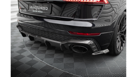 Zestaw splitterów Audi RSQ8 4M Carbon