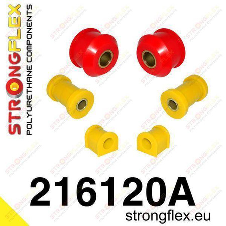 Front suspension polyurethane bush kit sport